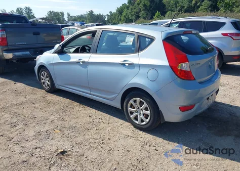 2012 Hyundai Accent Gs из США, поврежденный, VIN KMHCT5AE6CU041673